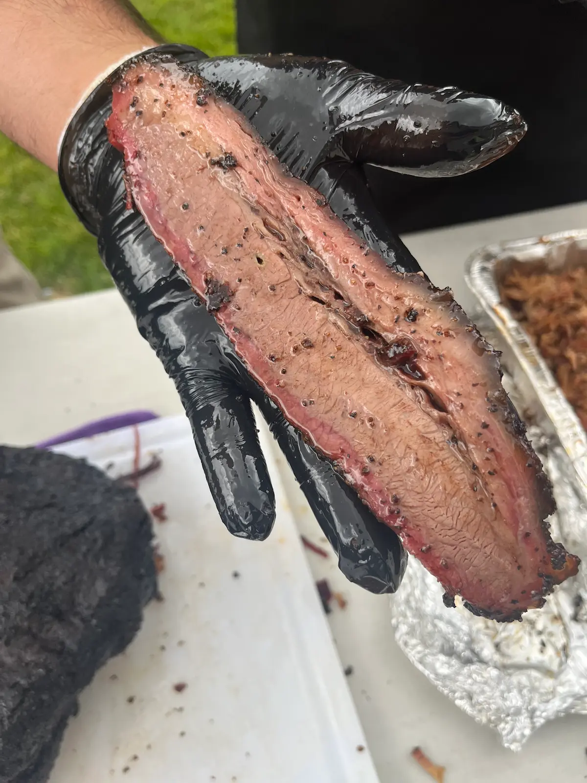 Brisket slice